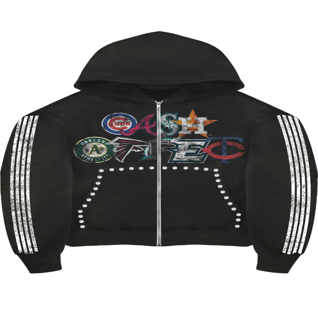 “PLAY BALL” ZipUp Hoodie