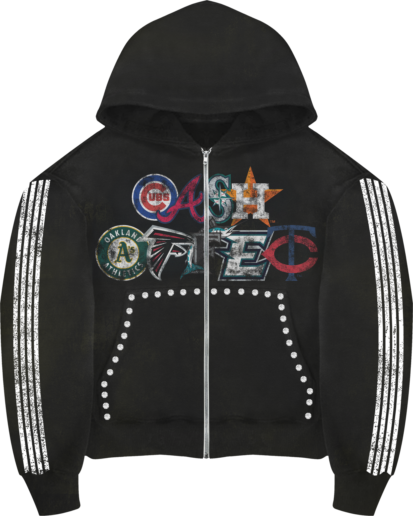 “PLAY BALL” ZipUp Hoodie